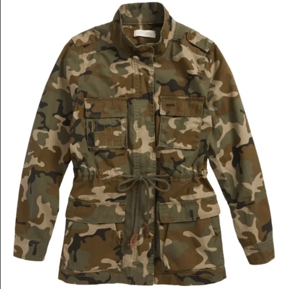 Walking in sunshine camo kids jacket